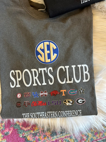 Sec sports club tee