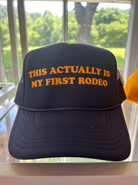 First rodeo trucker