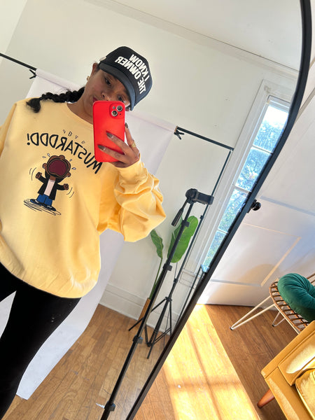 Mustard sweatshirt