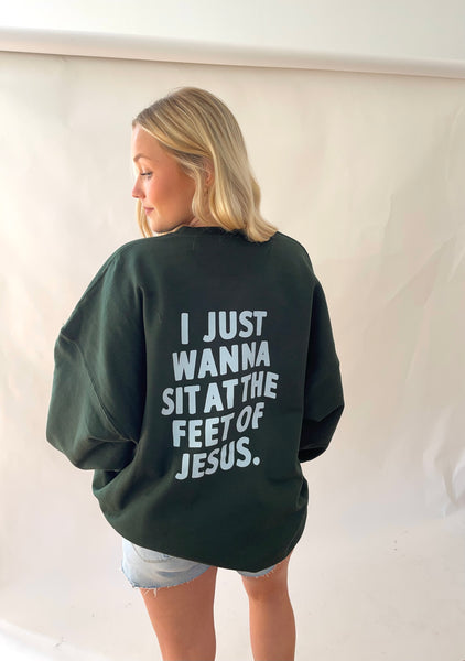 Feet of Jesus sweatshirt