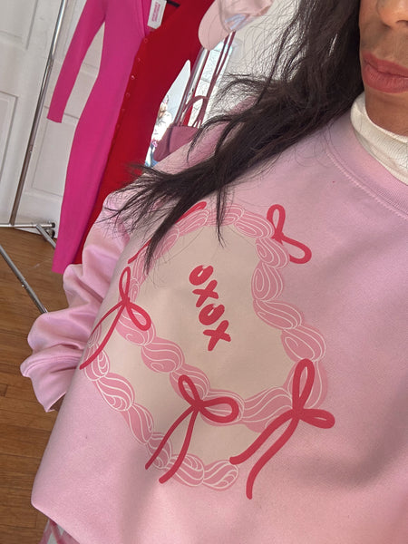 Xoxo cake sweatshirt