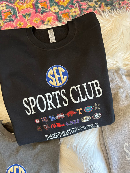 Sec sports club black Sweatshirt