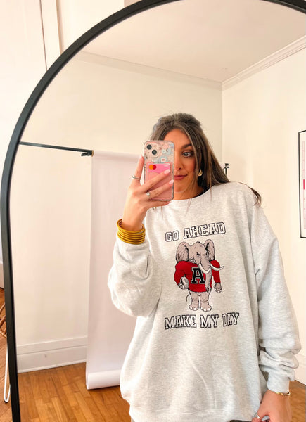 Big AL Make My Day Sweatshirt